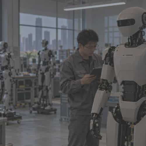 Humanoide Roboter in der Fertigung