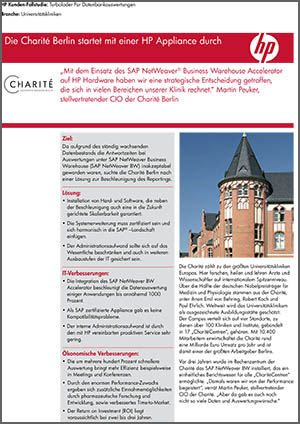 Case Study für HP/SAP